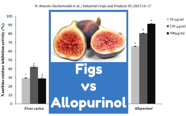 Figs vs Allopurinol Chart